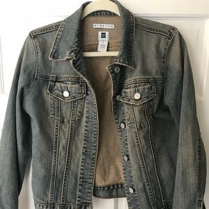 Gap Stretch Jean Jacket Size M